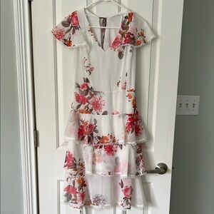 Floral Ruffle Dress